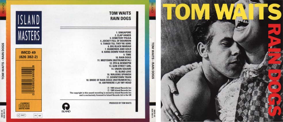 Tom WAITS rain dogs